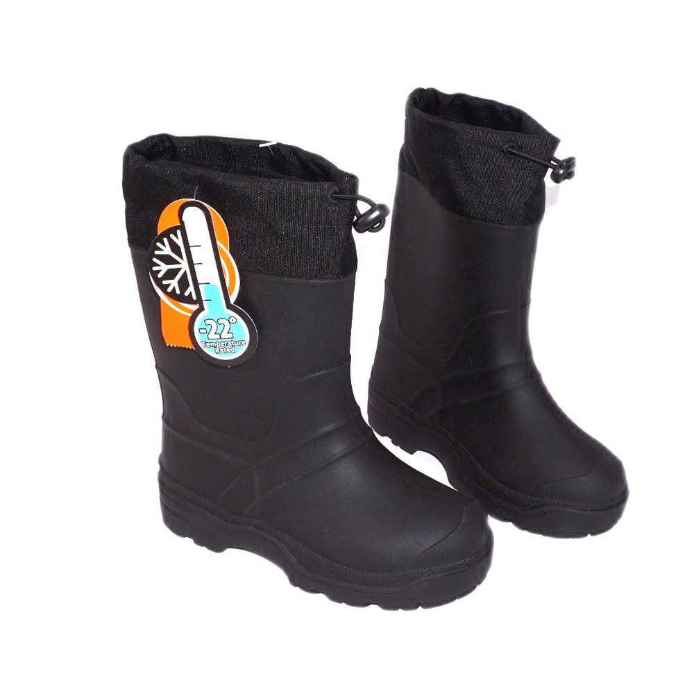 Wonder Nation Boys Winter Icestorm -22 Degree Waterproof Rain Snow Boots NWT